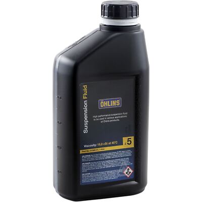 Ohlins Fork/Suspension Oil - #5 - 1 Liter Fork Oil 01309-01
