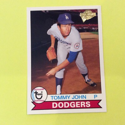 2003 Topps All-Time Fan Favorites Tommy John Los Angeles Dodgers