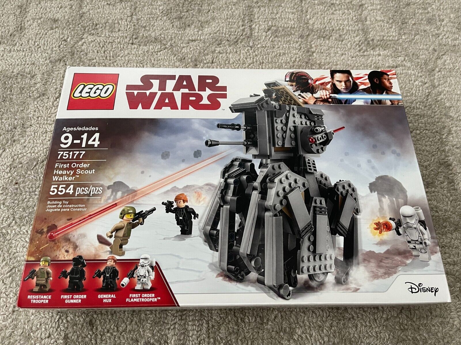 LEGO STAR WARS #75177 First Order Heavy Scout Walker BRAND NEW SIB 554 pieces