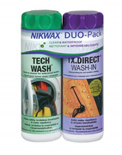 Nikwax Hardshell Cleaning Waterproofing Duo-Pack 20 oz / 600ml