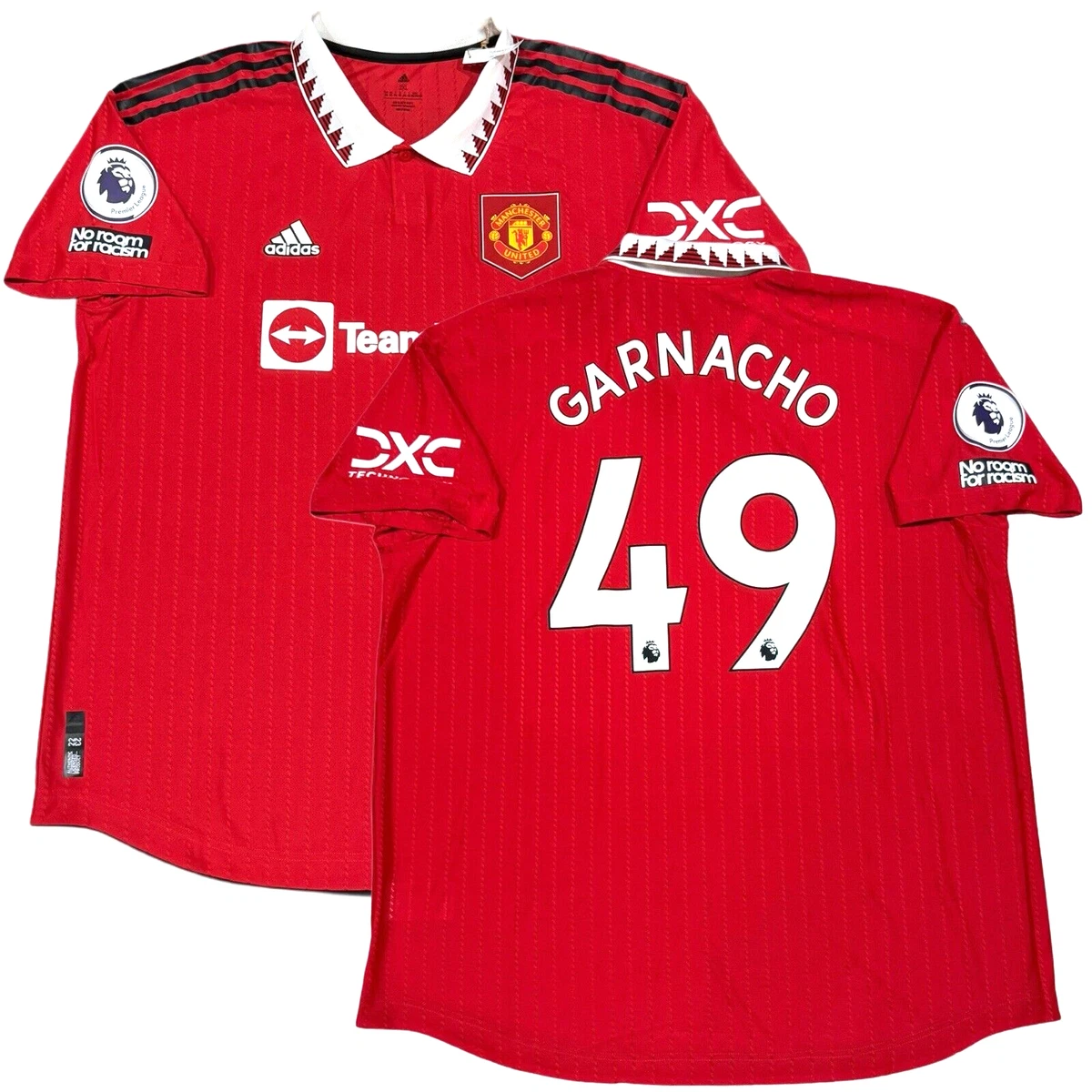 Manchester United Size 2XL International Club Soccer Fan Jerseys