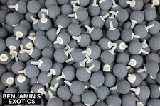 Aquarium Air Stones 5 Pack 1" Bubbler Aerator Pump Fish Tank Tadpoles