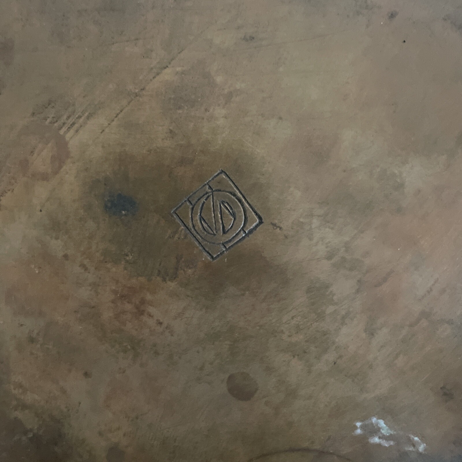 Antique Nogawa Meiji Period Japanese Mixed Metal Bronze Art Bowl