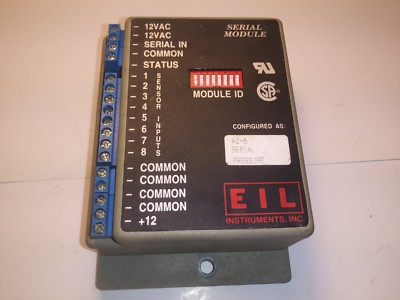 #ad EIL Instruments Serial Module Configured as AI 8 Serial Pressure HVAC $85.00