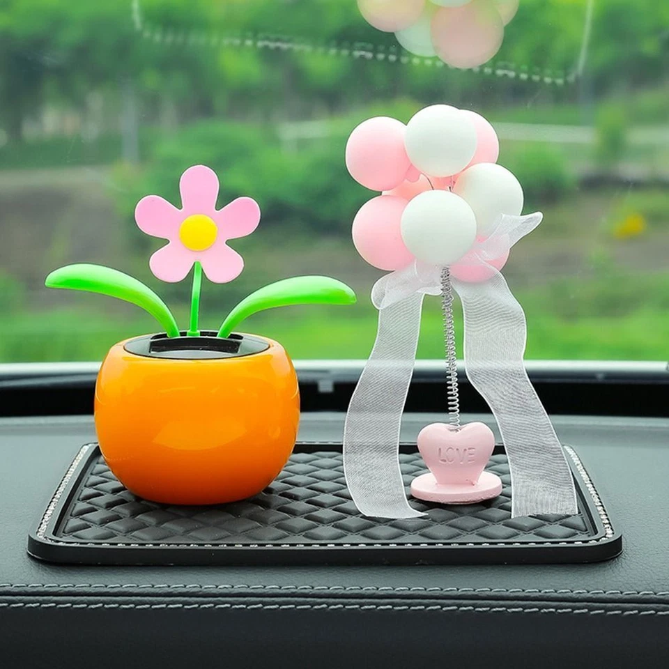 Dancing Flower Solar Powered Swinging Toy Automobile Dashboard Decoration Gift - Image 4 of 4