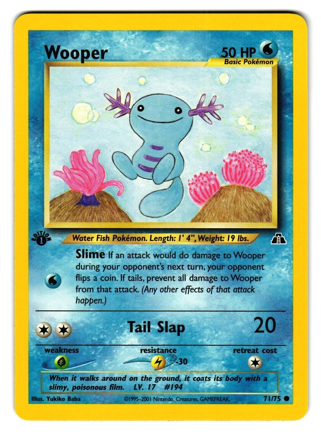 Wooper 027/092 The Town on No Map for sale | eBay