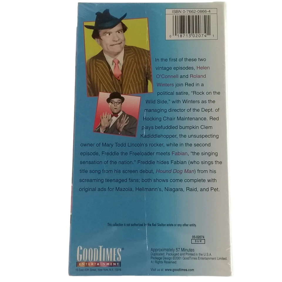 Red Skelton VHS 2001 Bundle Of 5 Tapes New  - Image 3 of 4