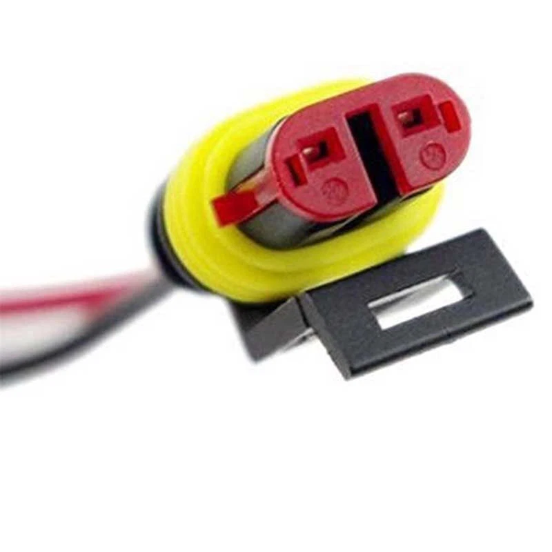 Kit de 10 terminales de enchufe conector de cable eléctrico impermeable sellado de 2 pines Foto 4 de 4