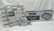 NEXGRILL GRILL SMOKER COOKING ACCESSORIES RIB RACK KABOB ST CHICKEN ROASTER LOT 