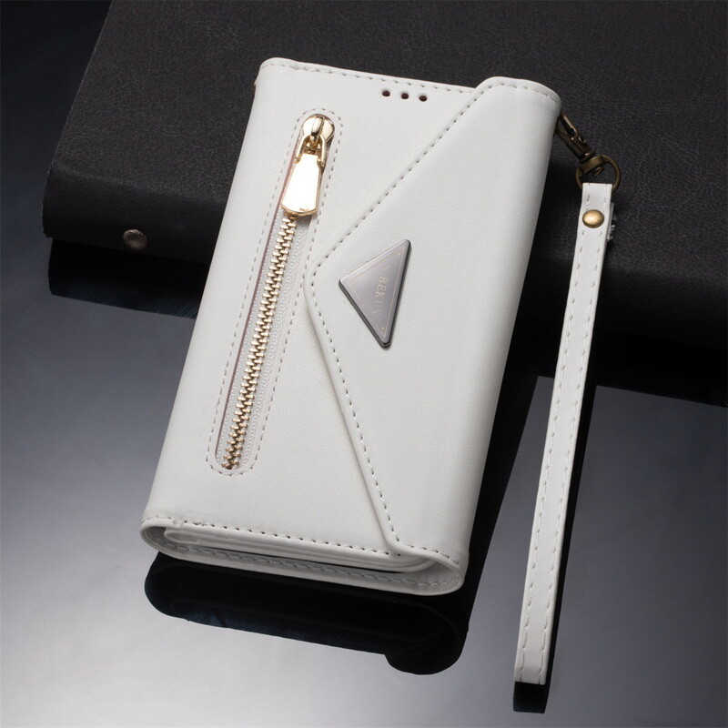 Coque Portefeuille Antichoc Pour IPhone 11 à 15 Pro Max | Étui Flip Cuir Protecteur