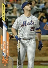 2020 Topps Gold #53 Pete Alonso League Leaders 1819/2020 New York Mets