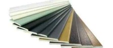 WHITE/COLOURED UPVC 5M COILED TRIM 25mm/30mm/45mm/65mm/95mm/UPVC ARCHITRAVES