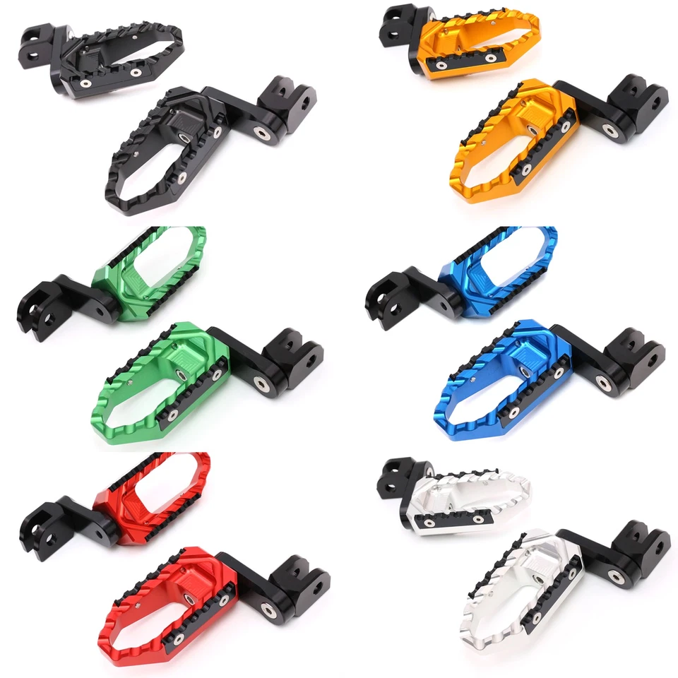 Clavijas delanteras ajustables azules Touring 40 mm para Aprilia Tuono 125 17 18 19 Foto 2 de 4