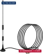Police Scanner Antenna, Magnetic Base BNC Male VHF UHF Ham Radio Antennas  Scan