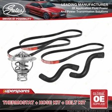Gates Thermostat Radiator Hose Drive Belt for Nissan Skyline GT-R R33 2.6L 89-93