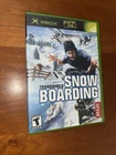 Transworld Snowboarding by Atari Xbox Sports Manual NTSC-U/C 2002