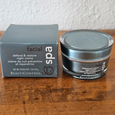 BeautiControl Defend & Restore Night Creme! 1 oz. New In Box Facial Spa