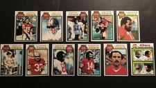 1979 Topps SAN FRANCISCO 49ers Complete TEAM Set OJ SIMPSON Steve DeBERG Cross