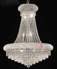 Luxury Crystal Hanging Lamp Empire Chandelier...