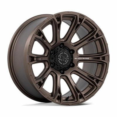 Black Rhino Wheels BR020 DIAMONDBACK 20x9 5x5.0 -12mm Bronze BR020ZX20905012N