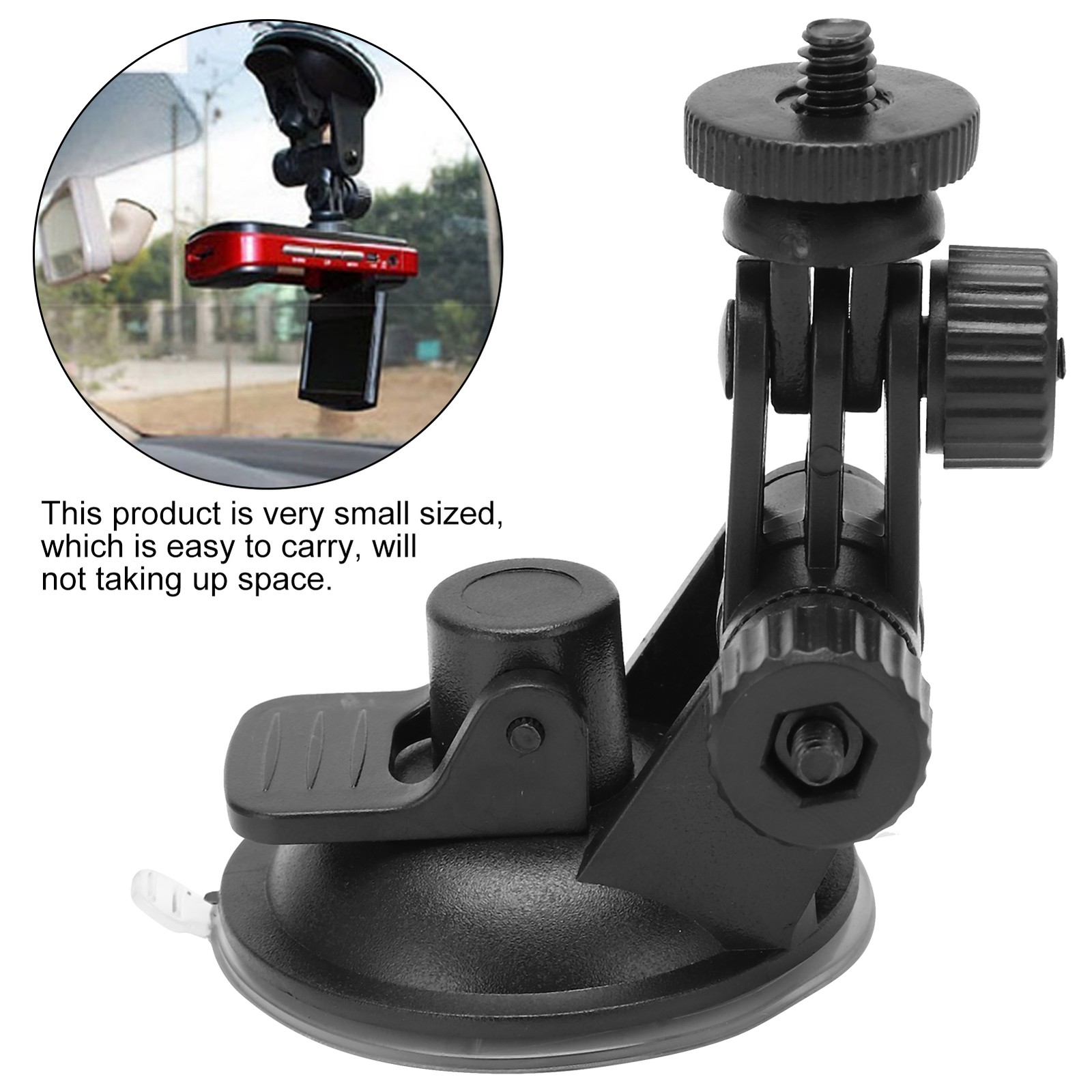 Small Suction Cup For Action Camera Accessories For Car Mount Glass Holder