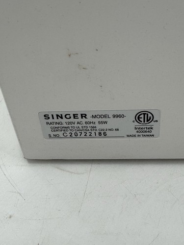 Singer Quantum Stylist 9960 Computerized Sewing Machine - Picture 5 of 24