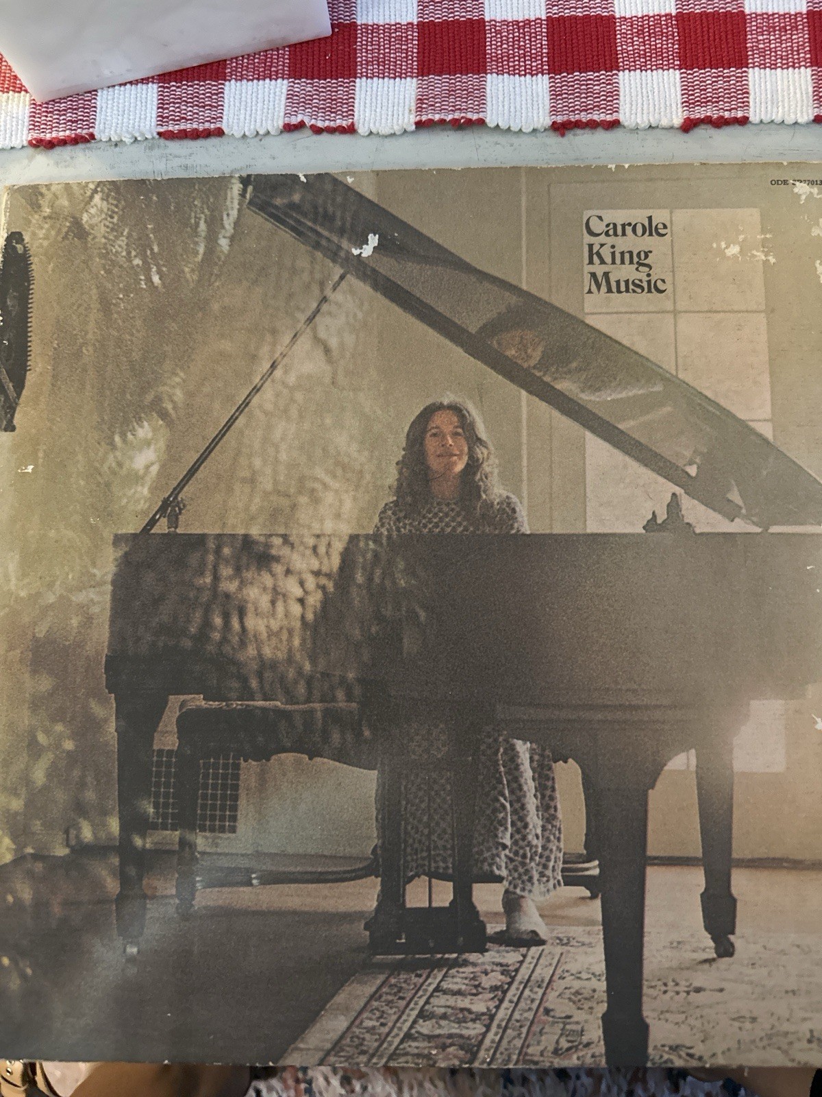 Carole King – Music LP 1971 Ode Records SP-77013 VG Vinyl G+ Sleeve