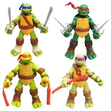 Teenage Mutant Ninja Turtles Classic Collection Tmnt Set of 4 Action Figures Toy