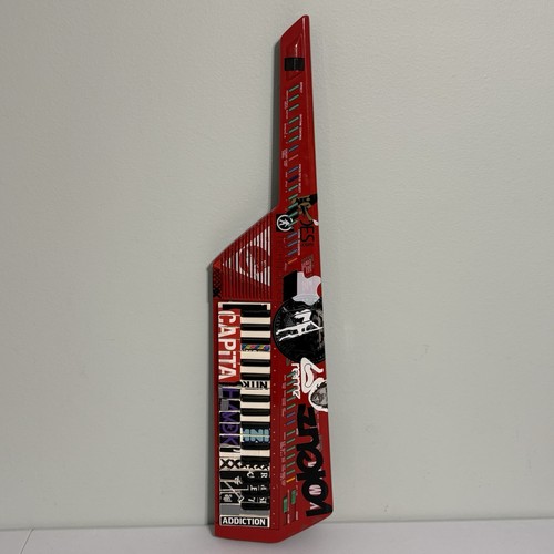 YAMAHA SHS-10R Red Shoulder Keyboard Keytar FM Digital Synthesizer Used Japan