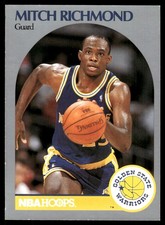 Mitch Richmond 1990 Hoops Warriors  Warriors NBA READ FREE SHIPPING AutographDen