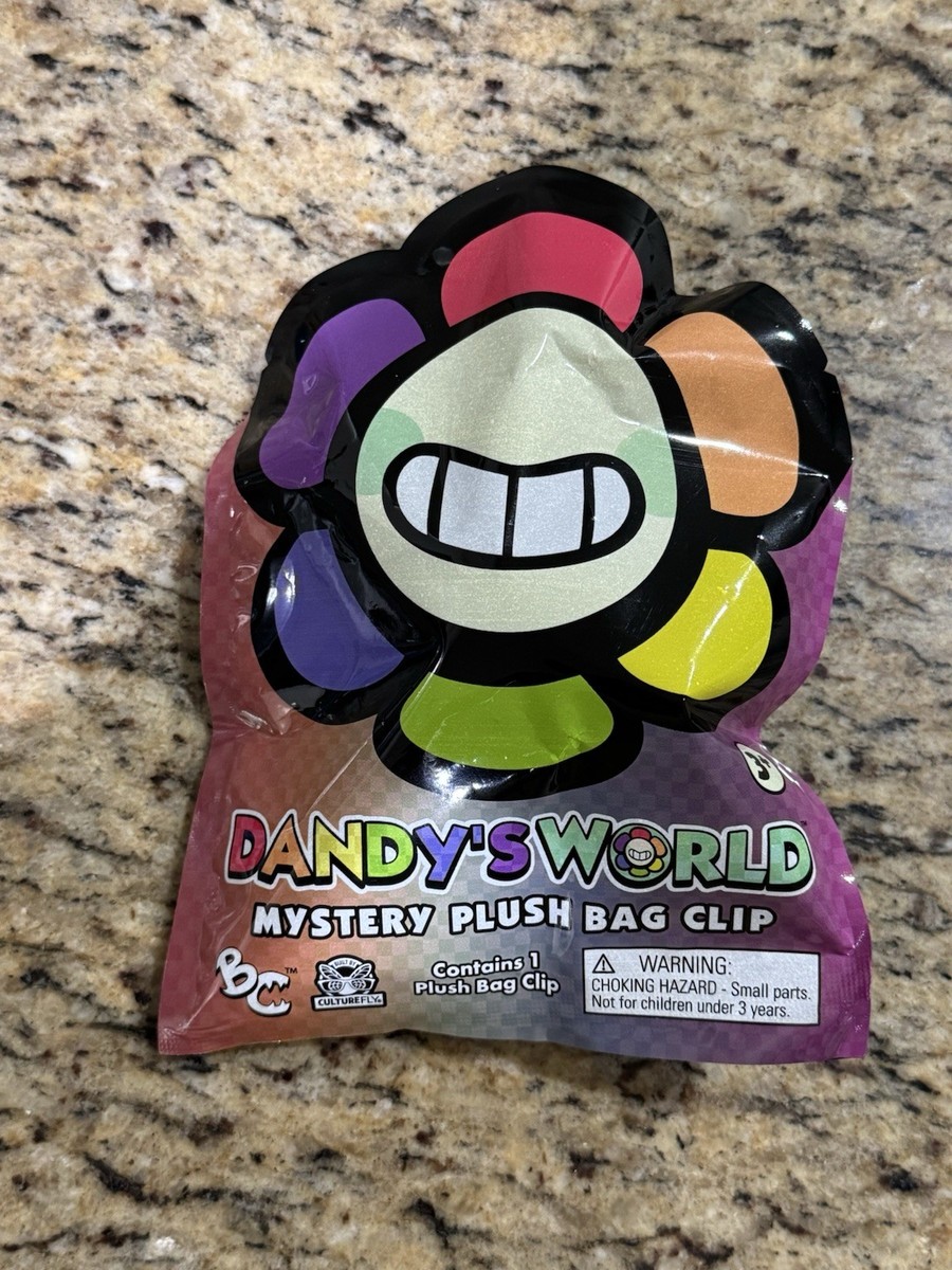 Dandy's World RANDOM Blind Bag Mystery Plush Bag Clip CultureFly