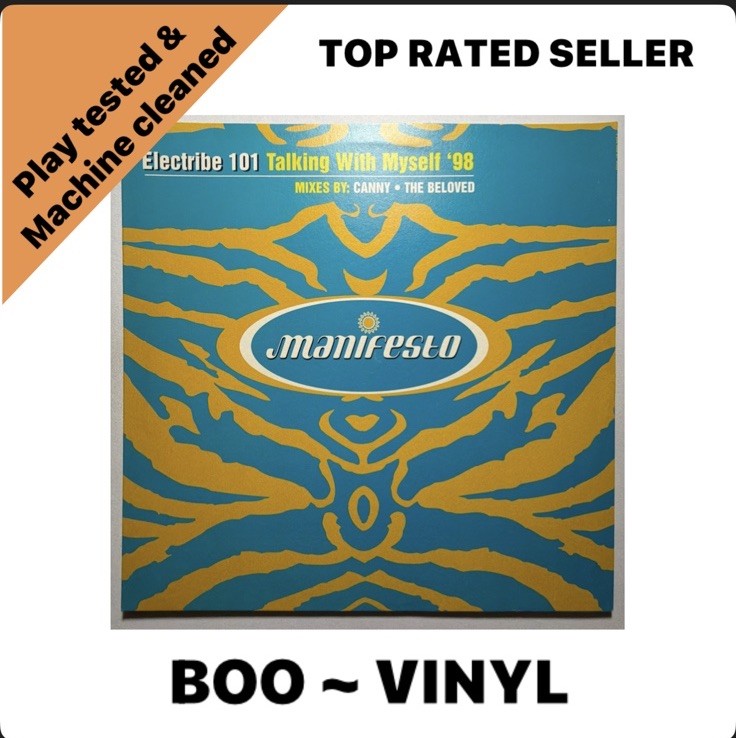 Electribe 101 - Talking With Myself '98 (VINYL)  Trance Record 1998 EX / EX