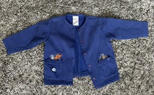 Vintage 1998 Scooby Doo Flower Button Sweater Girls XS 4/5 Rare Scrappy Doo 566