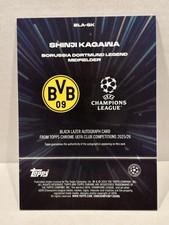 UEFA Champions League Soccer Borussia Dortmund Autographed Sports