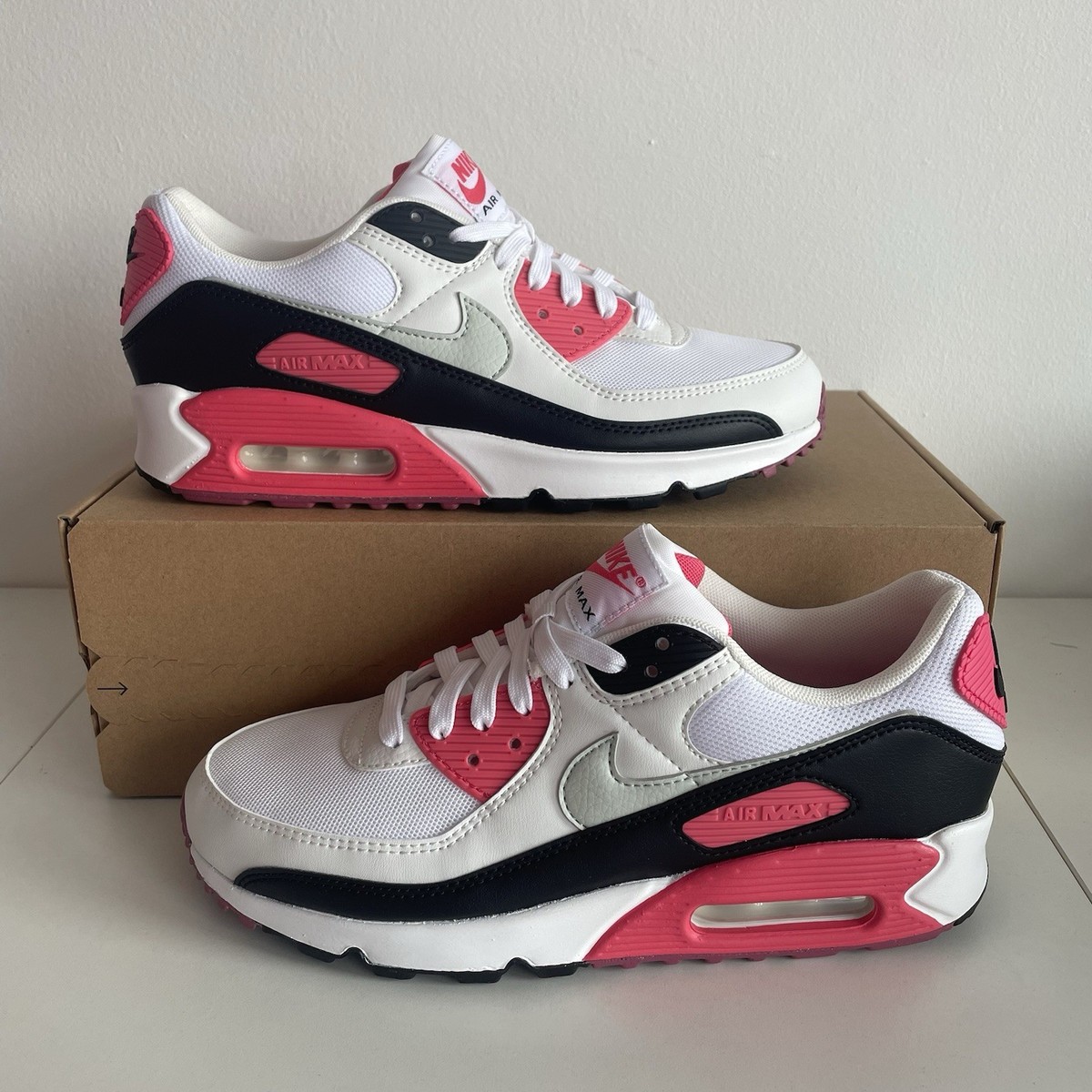 air max 90 infrared and pink