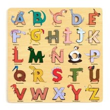 Dino Wooden Alphabet Puzzle