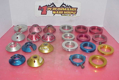 22 Pieces Miscellaneous Aluminum/Steel Threaded Coil Over Shock Kit Parts RRR