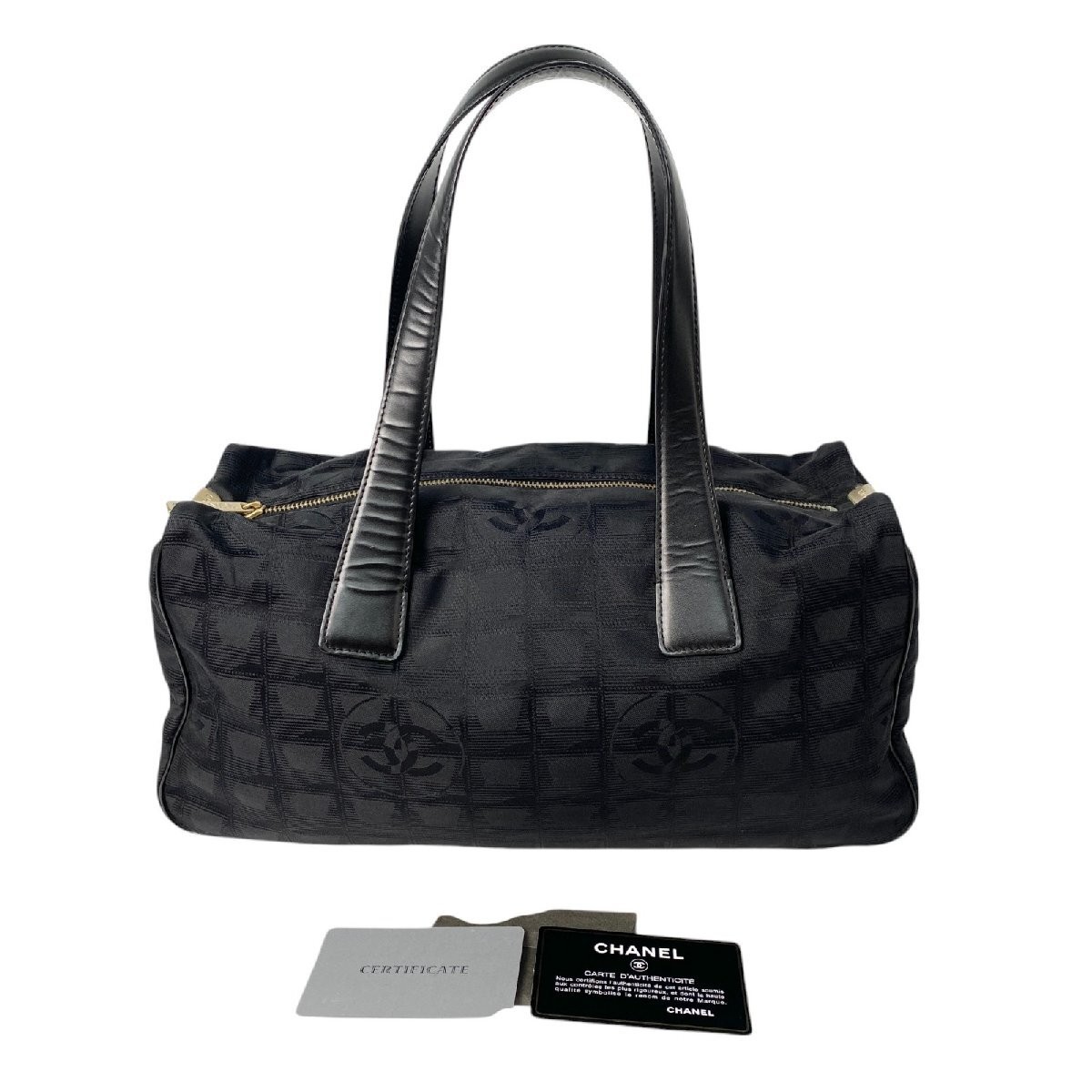 CHANEL New Travel Line Handbag 8th Series G Card in Excellent Condition