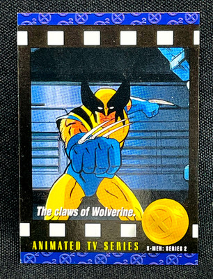 1993 Skybox X-MEN SERIES 2 - ANIMATED TV SERIES #98 - THE CLAWS OF WOLVERINE