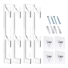 2pcs Universal 3 Layer Game Controller And Headphone Holder Stand Display