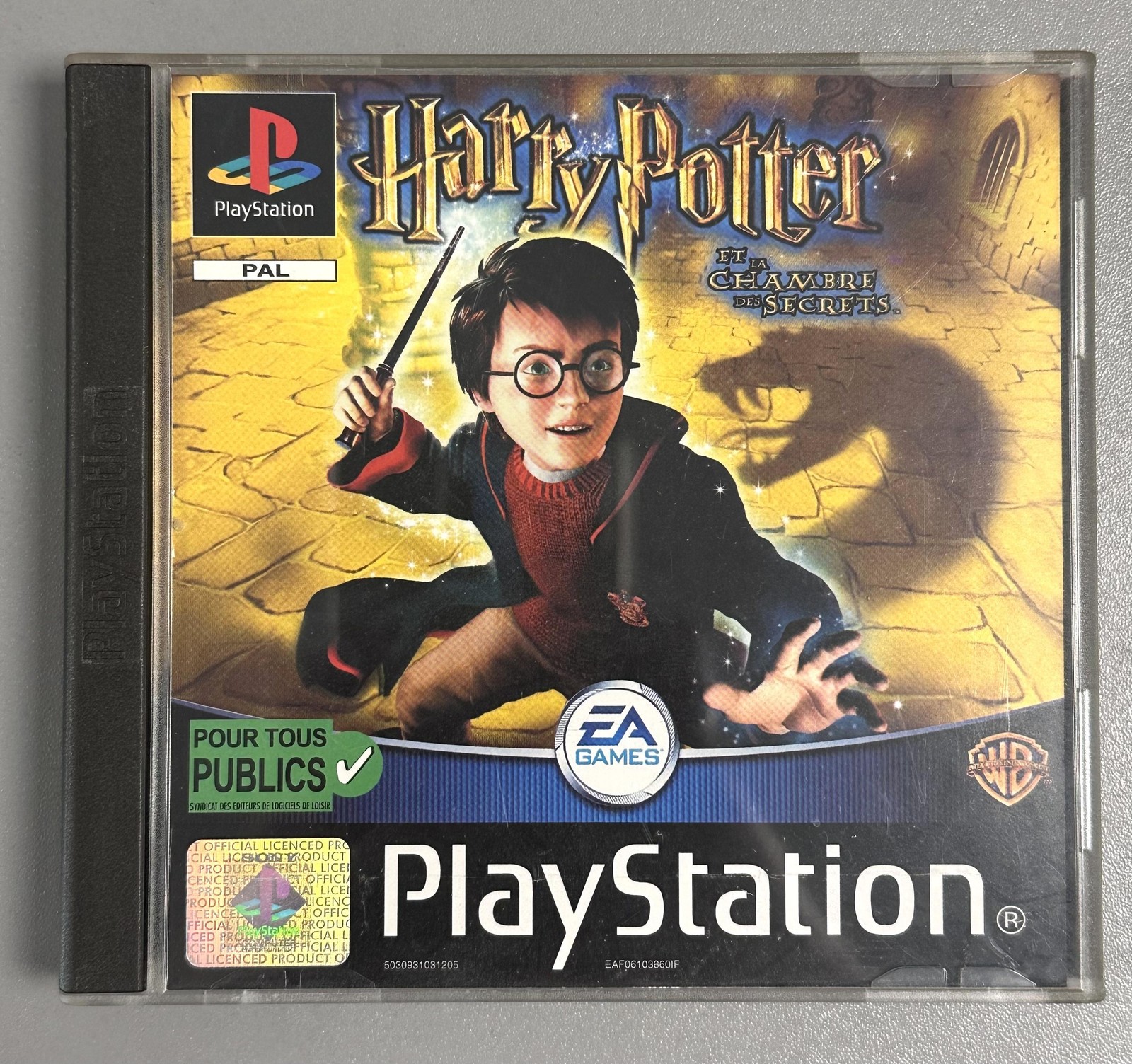 Jeu PS1 Harry Potter et la chambre des secrets