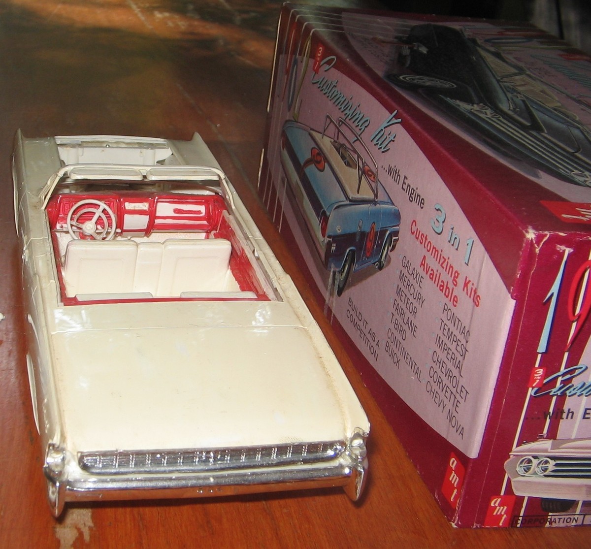 希少！激レア！当時物！amt '62 Continental 3IN1 AMT 1962 Lincoln Continental Hardtop Kit K-422 Annual 3-in-1