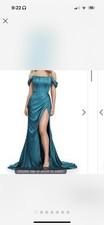 Emerald Green Prom Dress, Ashley Lauren Style 11575, Size 00, Worn Once