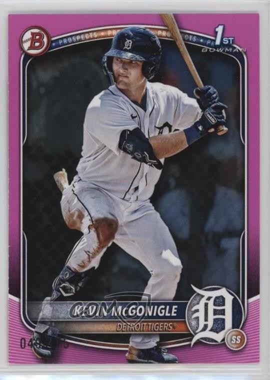 2025 Bowman Prospects Pink /175 Kevin McGonigle #BP-79 1bk5