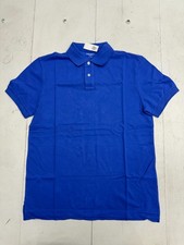 Old Navy Solid Blue Classic Fit Short Sleeve Polo T Shirt Mens Size Medium