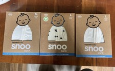 Brand New 3 Snoo Sleep Sacks 2 Medium, 1 Large