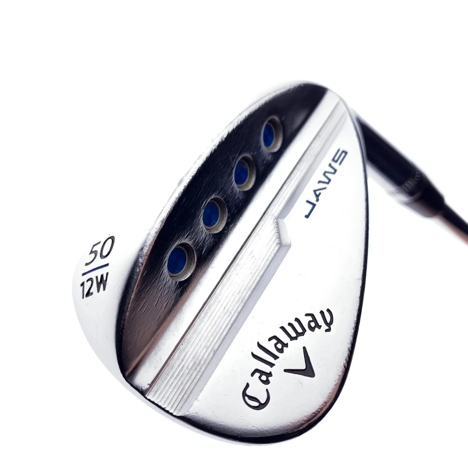 Used Callaway Jaws MD5 Platinum Chrome Gap Wedge / 50.0 Degrees / Stiff Flex - Image 2 of 4