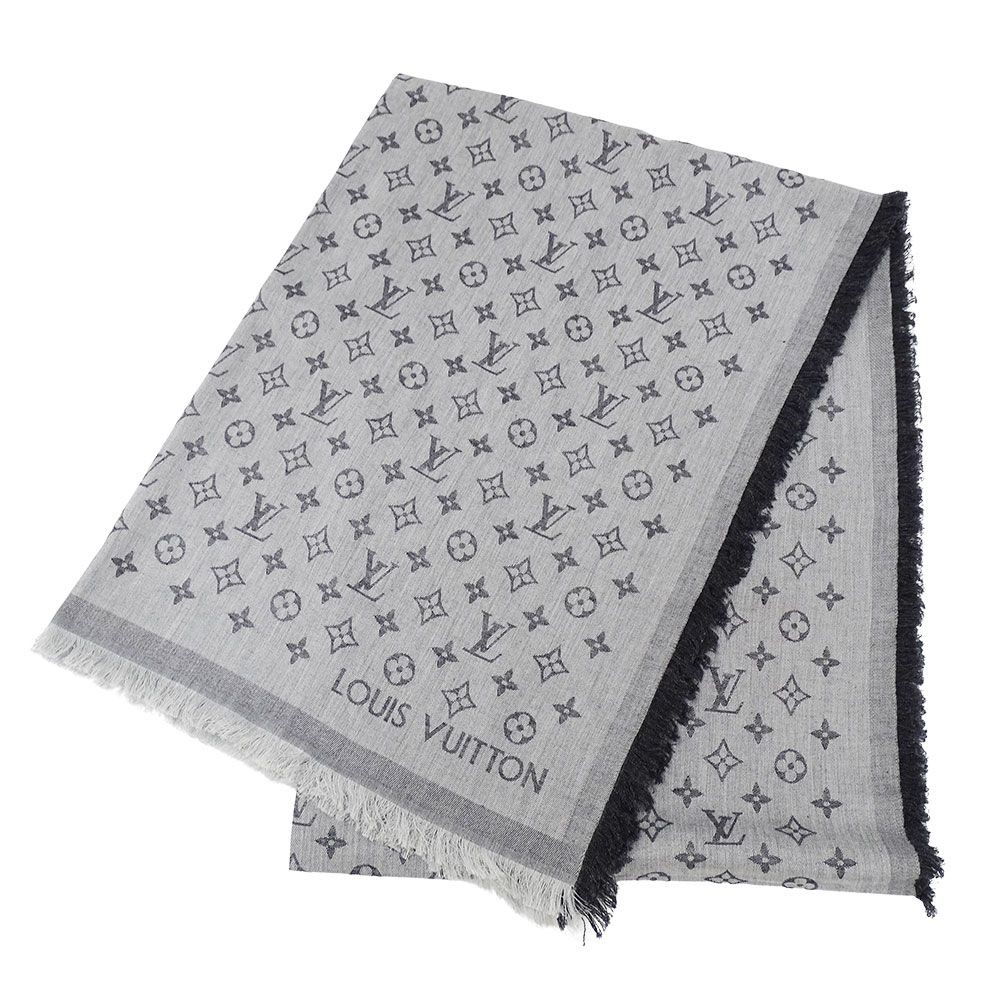 Louis Vuitton Monogram Essential Gray Cotton Stol… - image 1