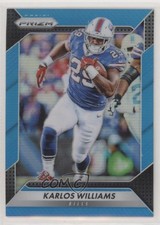2016 Panini Prizm Light Blue Prizm 11/199 Karlos Williams #110 0l2