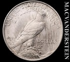 1923 Silver Peace Dollar - Choice Gem Brilliant Uncirculated  Lustrous  #L7341 — photo 2